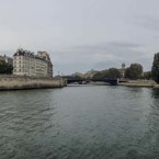 Panorama Paris - Seine och Île Saint-Louis av Johan Wistbacka