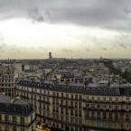 Panorama över Paris från Printemps tak av Johan Wistbacka
