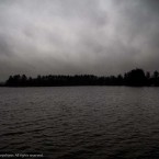 Grå himmel över Iidesjärvi, Tammerfors